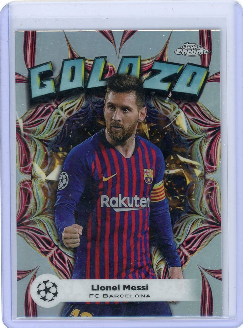 Lionel Messi 2024 Topps Chrome UCC Golazo