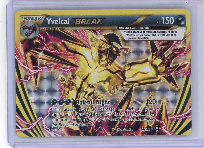 Yvetal BREAK Pokémon Steam Siege Ultra-Rare 