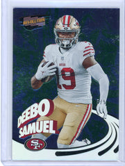 Deebo Samuel 2022 Panini Zenith Revolution foil #'d 5/5