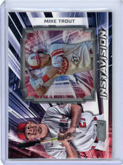 Mike Trout 2023 Topps Stadium Club Instavision