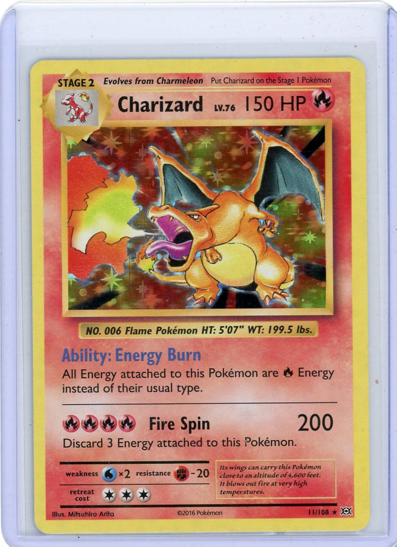 Charizard Pokémon XY Evolutions Holo 11/108