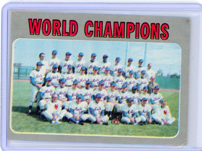 New York Mets World Champions 1970 Topps 