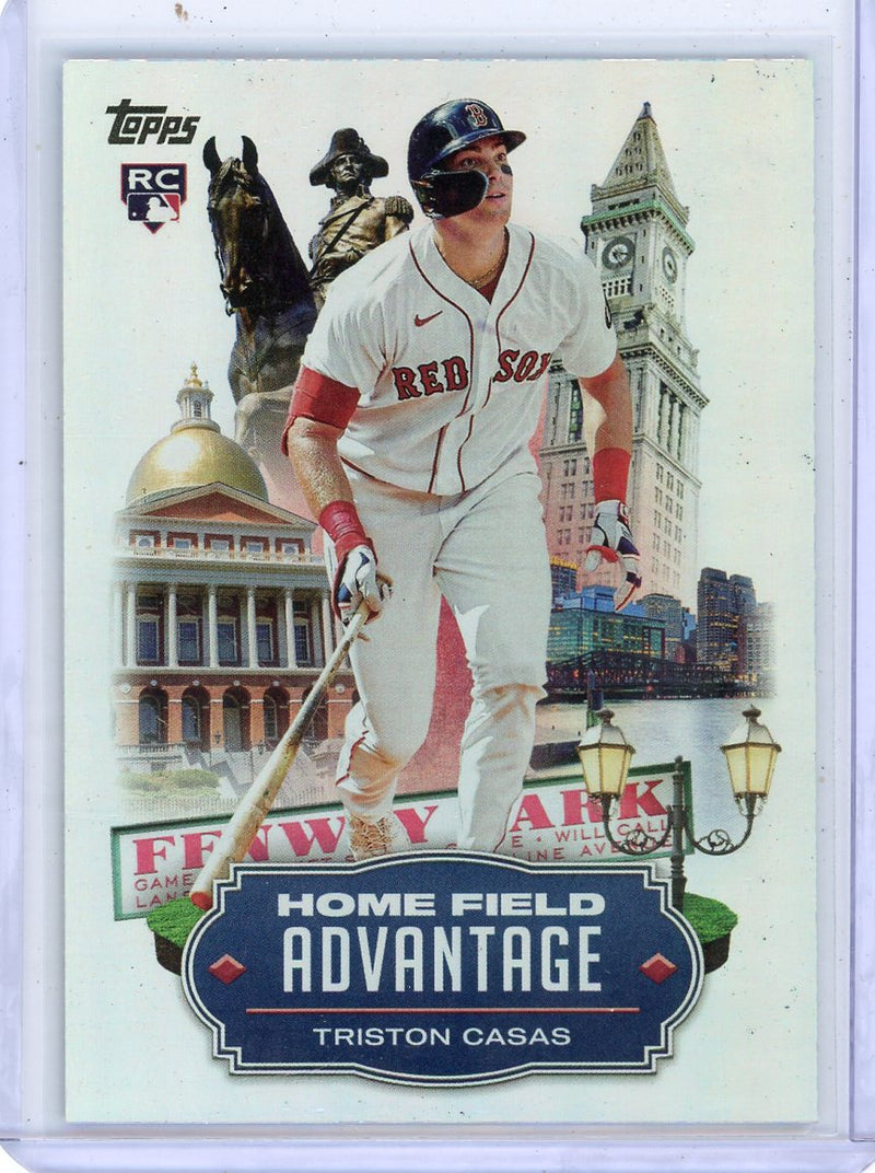 Triston Casas 2023 Topps Rookie Home Field Advantage SSP