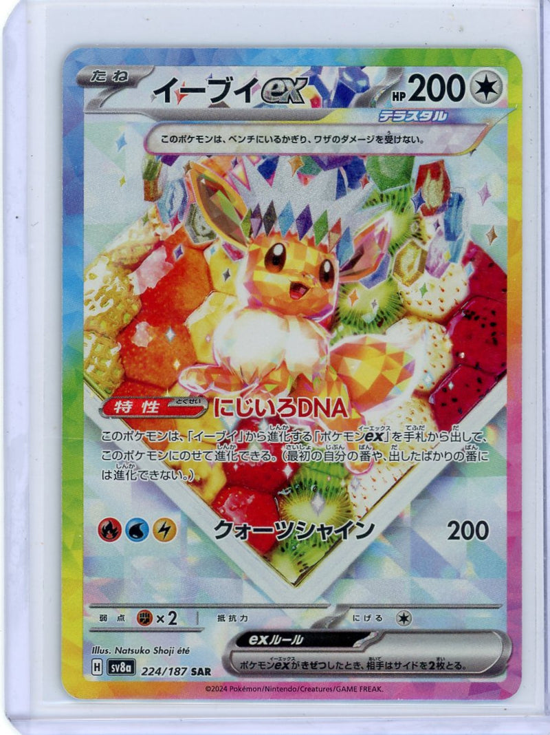 Eevee Pokémon Terastal Festival Special Illustration Rare 