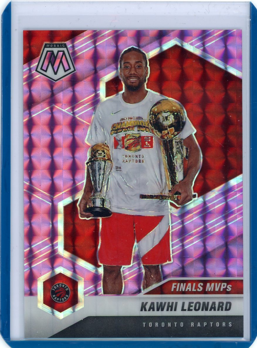 Kawhi Leonard 2021 Panini Purple Mosaic #'d 47/49