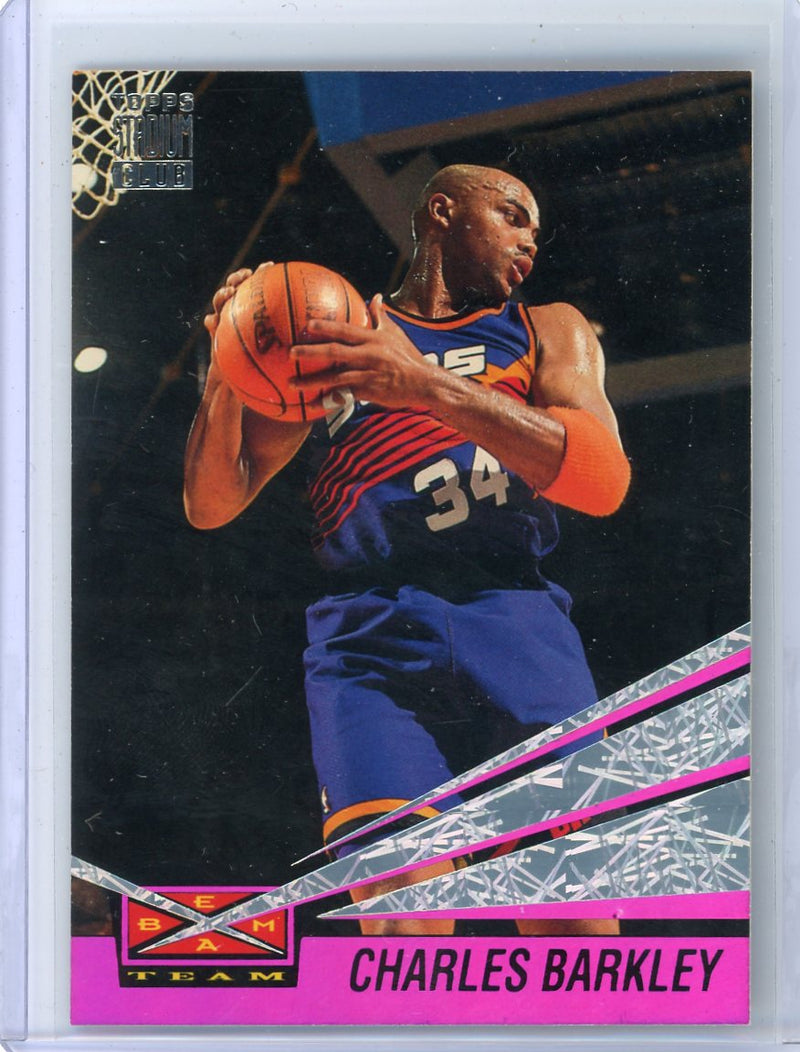 Charles Barkley 1993 Topps Stadium Club Beam Team