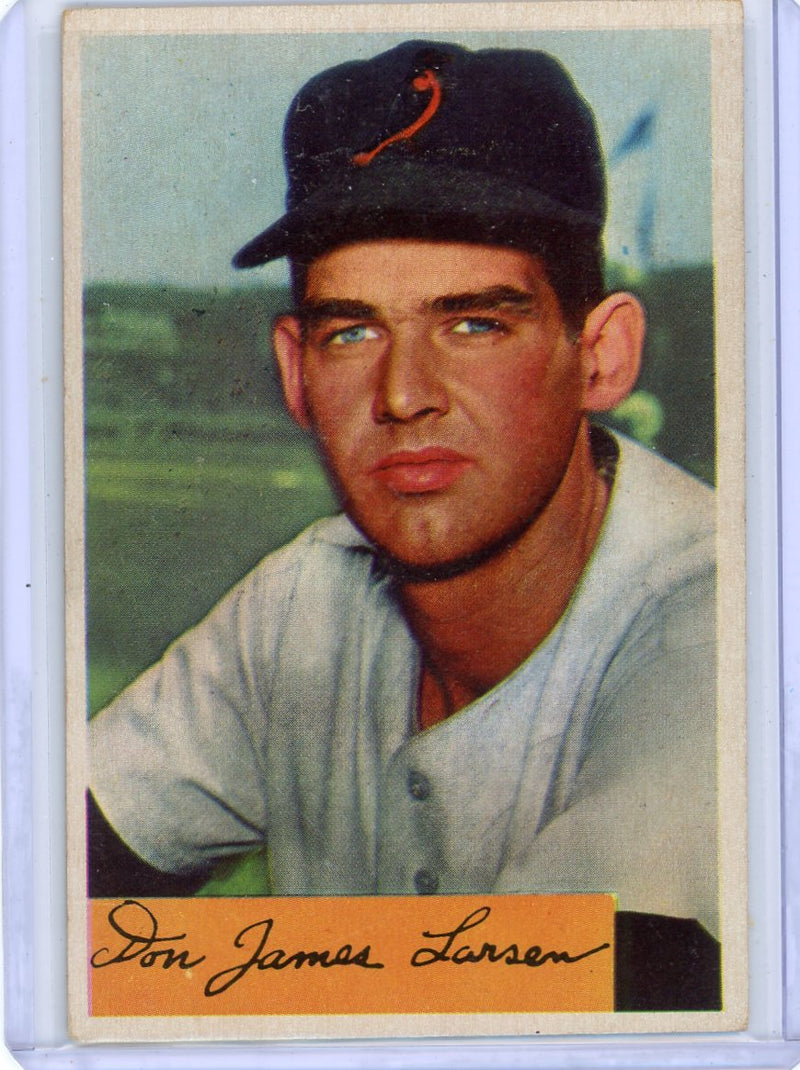 Don Larsen 1954 Topps 