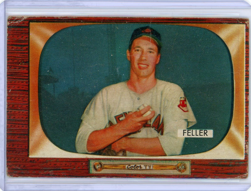 Bob Feller 1955 Bowman 