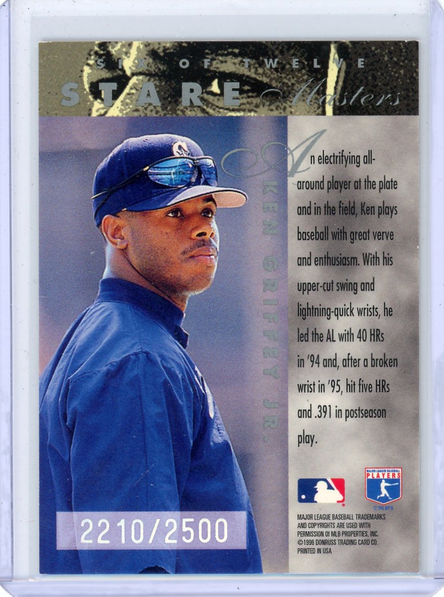 Ken Griffey Jr. 1996 Donruss Stare Masters #2210/2500