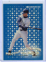 Ken Griffey Jr. 1997 Donruss Production Line Blue #'d 0988/1028