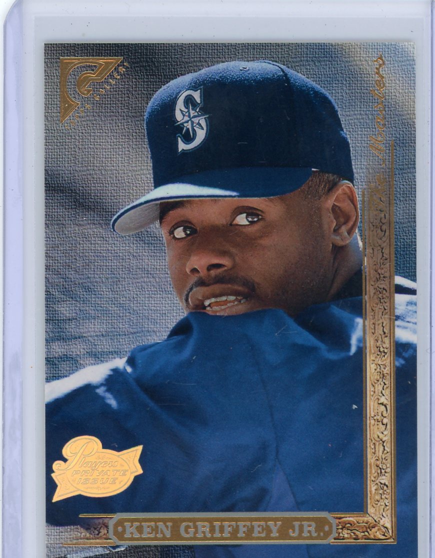 Ken Griffey Jr. 1996 Topps Gallery The Masters Players Private Issue #999
