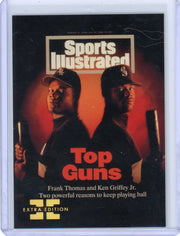 Ken Griffey Jr. / Frank Thomas 1997 Fleer Top Guns Extra Edition #'d 478/500