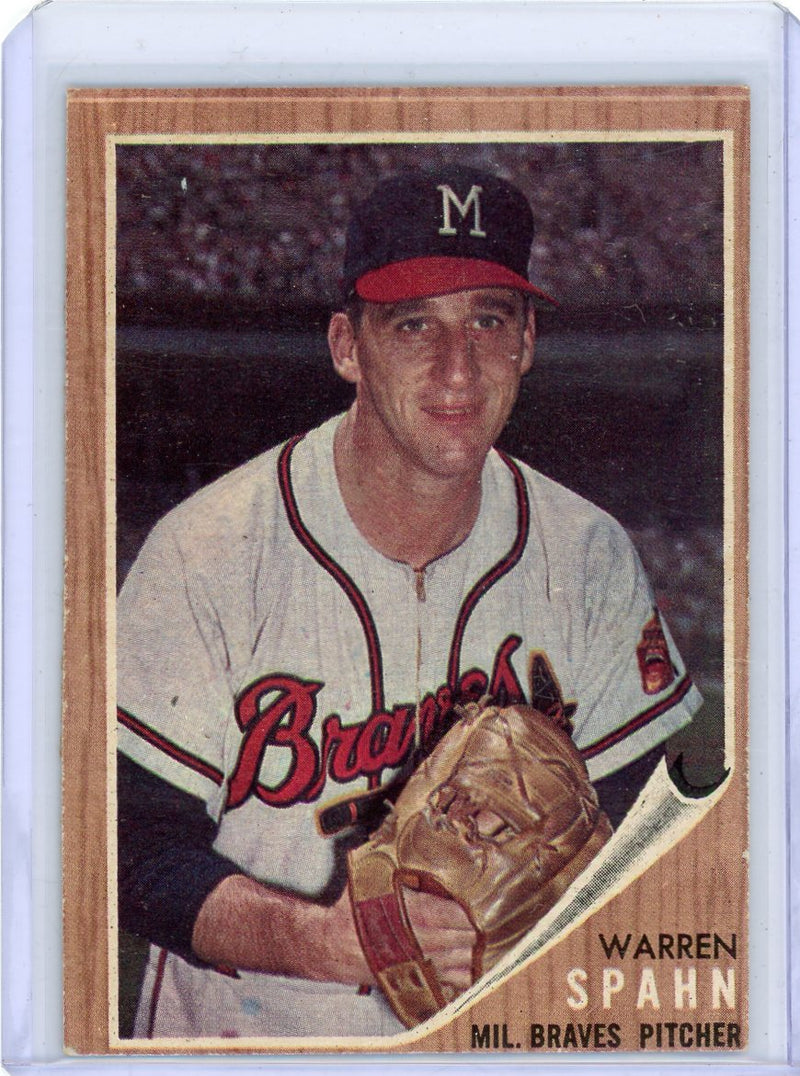 Warren Spahn 1962 Topps 