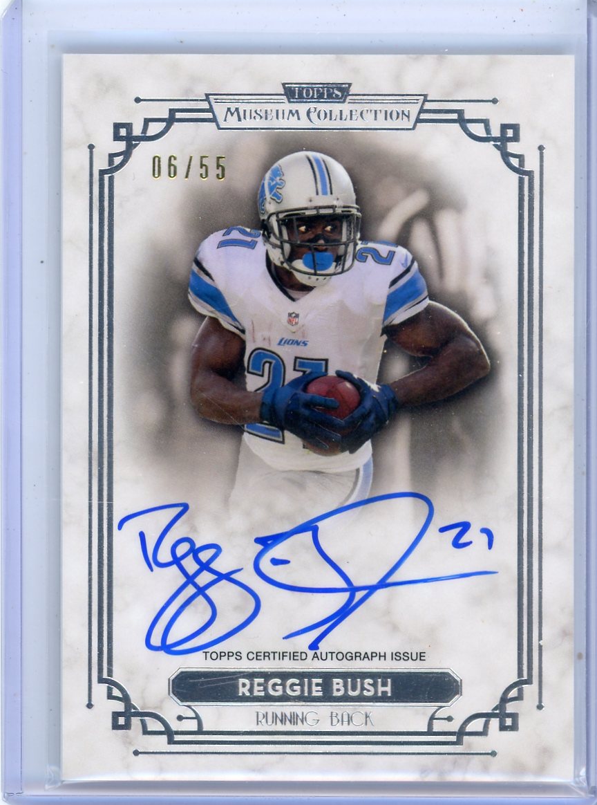 Reggie Bush 2013 Topps Museum Collection Autograph #'d 06/55