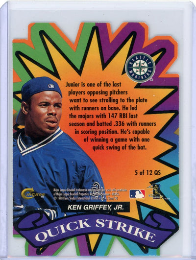 Ken Griffey Jr. 1998 Skybox Circa Thunder Quick Strike