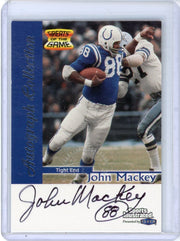 John Mackey 1999 Fleer Sports Illustrated Autograph Collection Auto