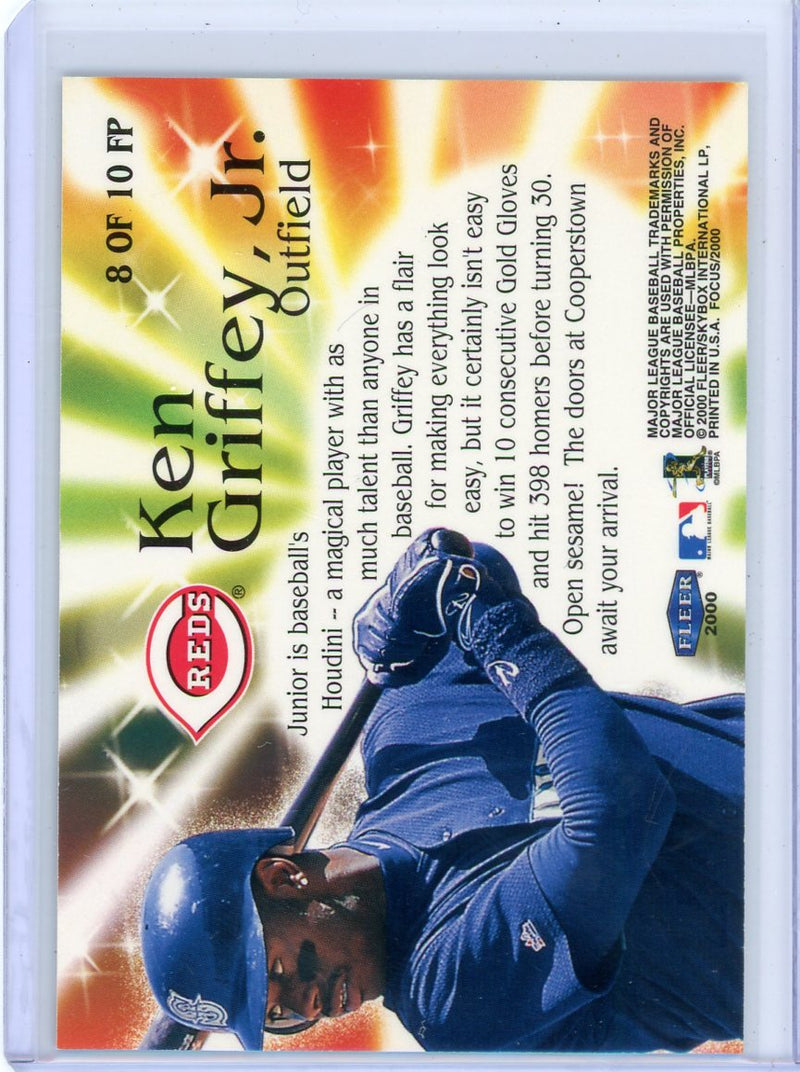 Ken Griffey Jr. 2000 Fleer Focus Focus Pocus