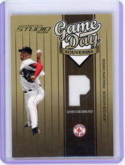 Pedro Martinez 2004 Donruss Studio Game Day Souvenirs Jersey Relic #'d 238/300