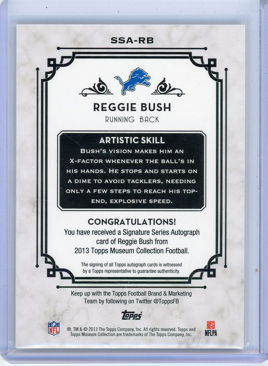 Reggie Bush 2013 Topps Museum Collection Autograph #'d 06/55
