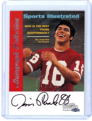 Jim Plunkett 1999 Fleer Sports Illustrated Autograph Collection Auto