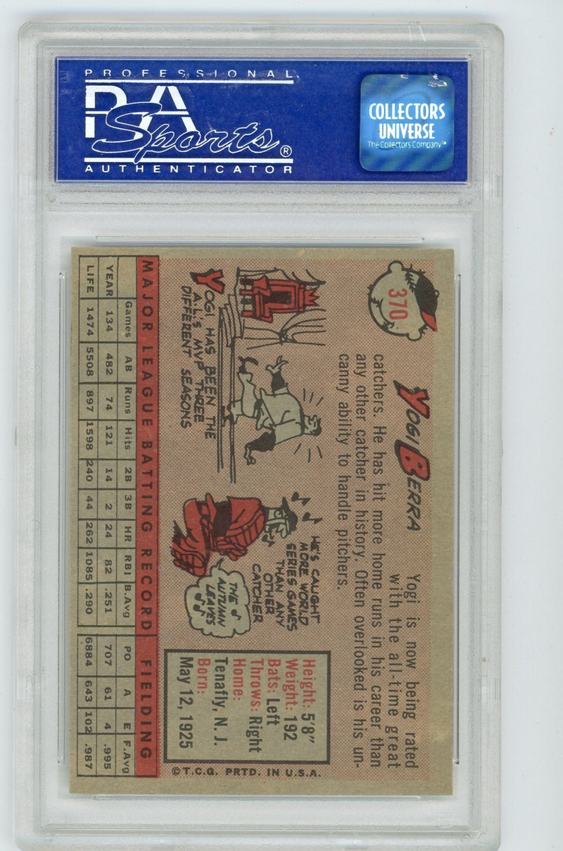 Yogi Berra 1958 Topps 