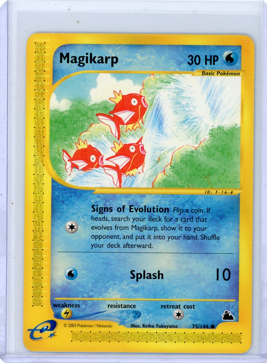 Magikarp Pokémon Skyridge #75/144 NM