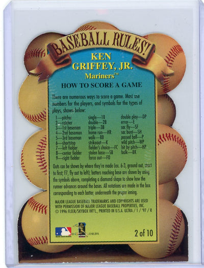 Ken Griffey Jr. 1997 Fleer Ultra Baseball Rules!