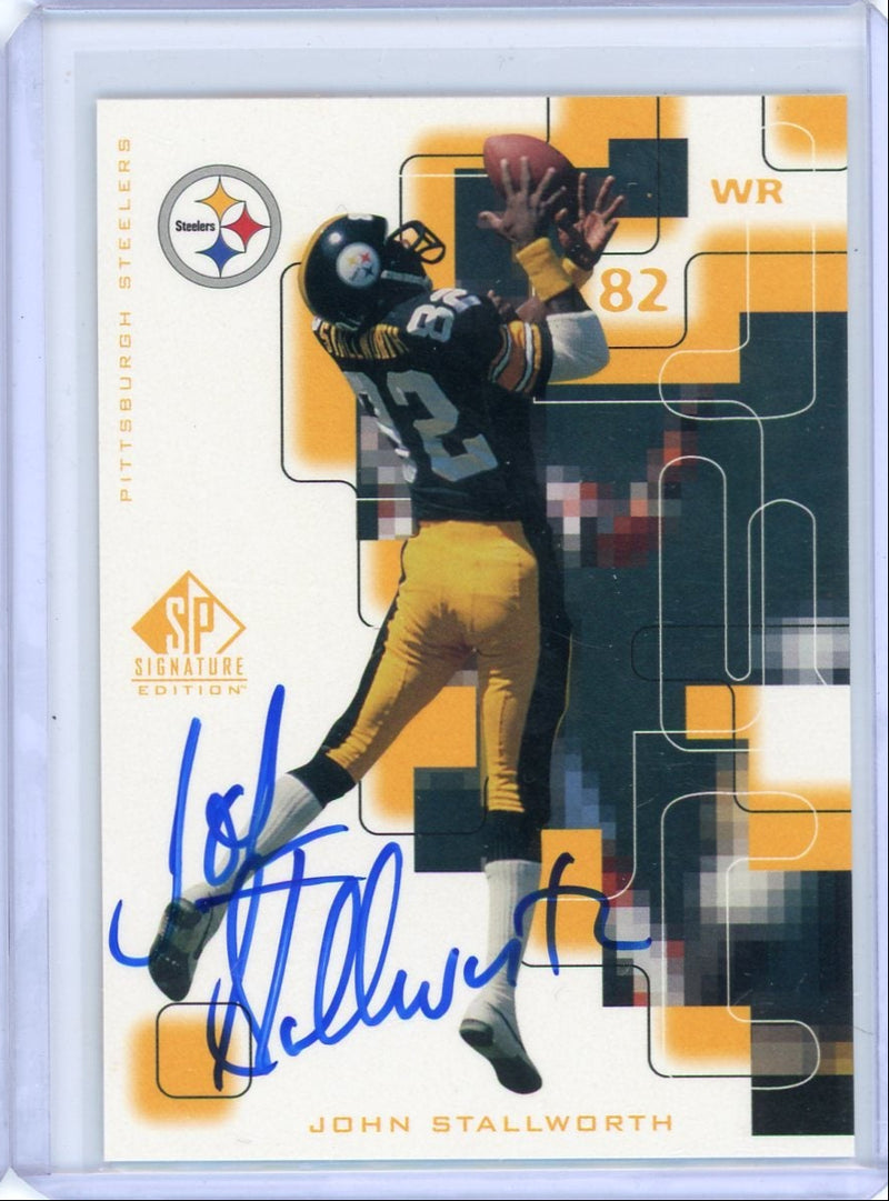 John Stallworth 1999 Upper Deck SP Signature Edition Auto