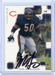 Mike Singletary 1999 Upper Deck SP Signature Edition Auto