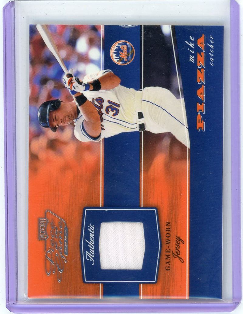 Mike Piazza 2002 Playoff Piece of the Game Jersey