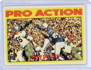 John Unitas 1972 Topps #251 Pro Action