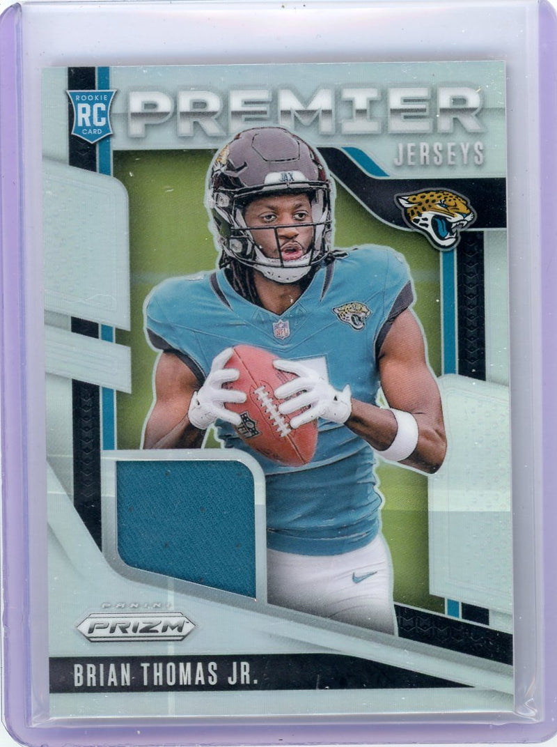 Brian Thomas Jr. 2024 Panini Prizm Premier Jerseys patch