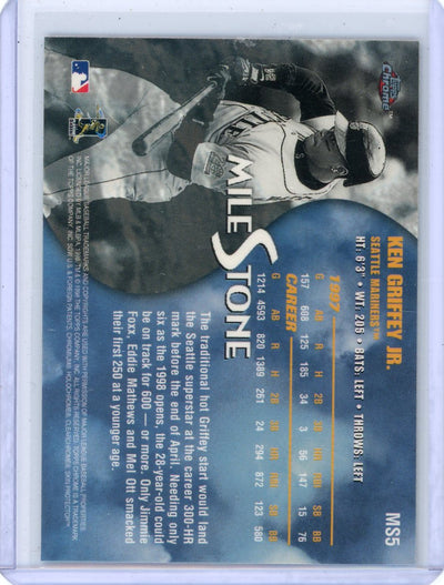 Ken Griffey Jr. 1999 Topps Chrome Milestone