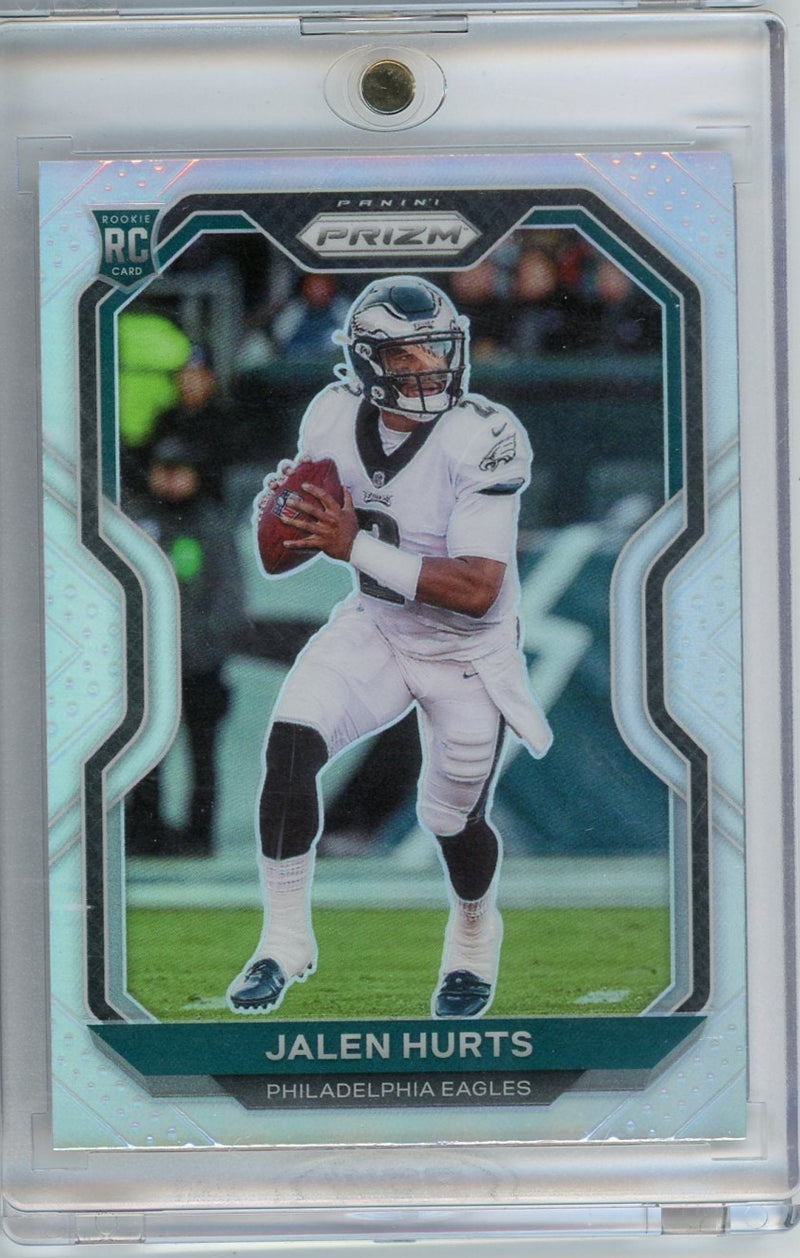 Jalen Hurts 2020 Panini Prizm Silver Rookie Card