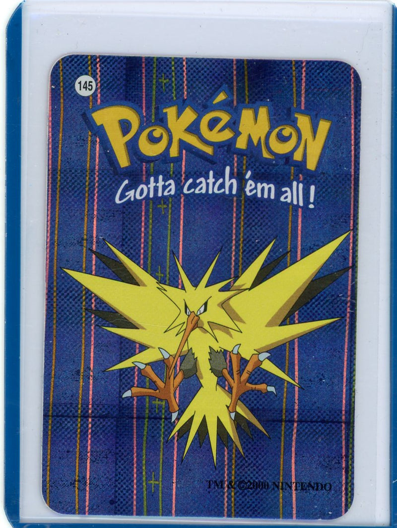 Zapdos 2000 Pokémon Vending prism sticker 