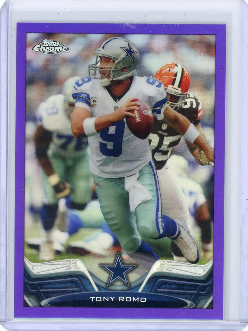 Tony Romo 2013 Topps Chrome Purple Refractor 