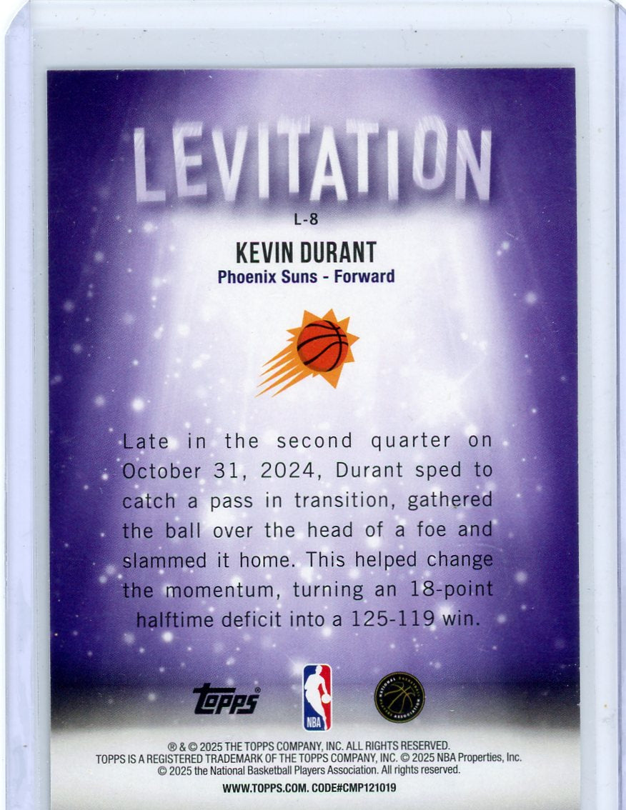 Kevin Durant 2025-26 Topps Levitation SP