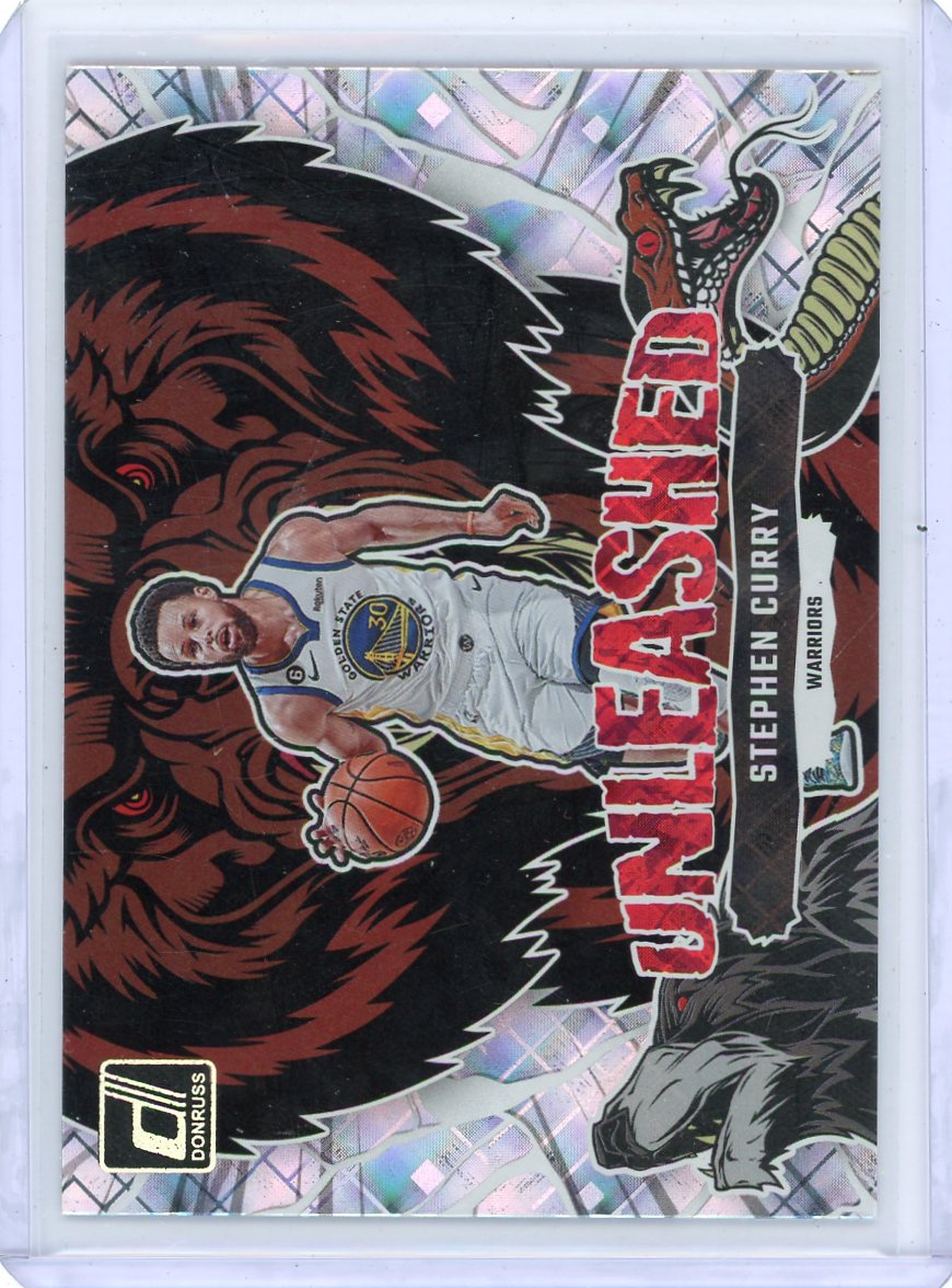 Stephen Curry 2023-24 Donruss Basketball Unleashed SP