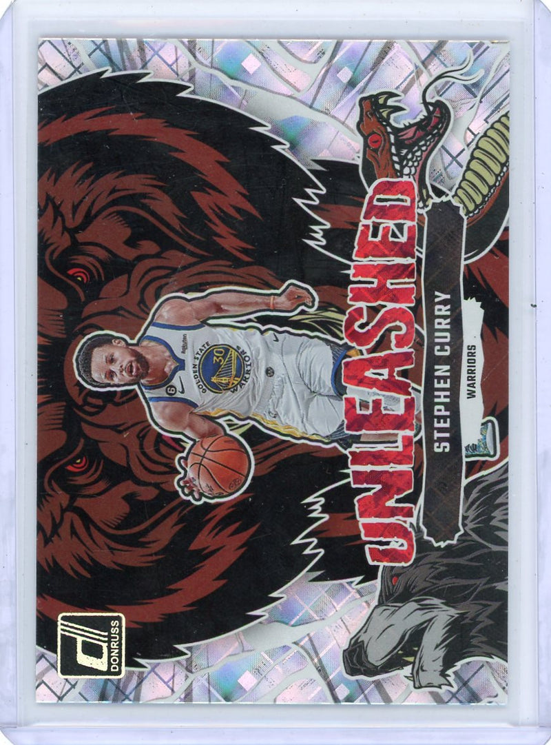 Stephen Curry 2023-24 Donruss Basketball Unleashed SP