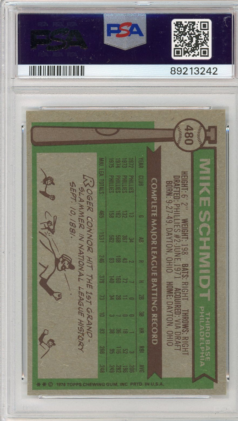 Mike Schmidt 1976 Topps 