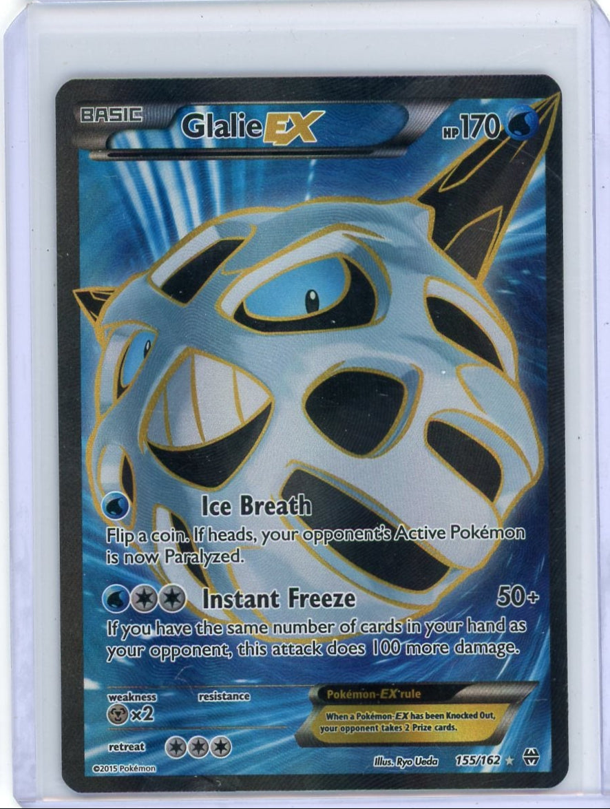 Glalie EX Pokémon BREAKthrough Ultra Rare #155/162