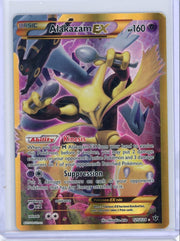 Alakazam EX Pokémon Fates Collide Secret Rare #125/124 LP