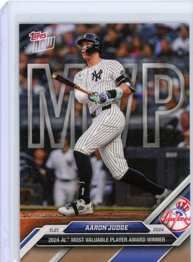 Aaron Judge 2024 Topps NOW MVP 