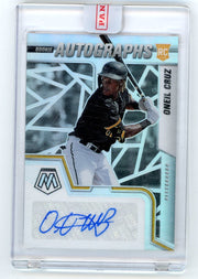 Oneil Cruz 2022 Panini Mosaic Rookie Autographs Silver