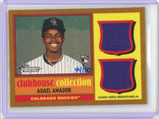 Adael Amador 2025 Heritage Clubhouse Collection Dual Relic RC