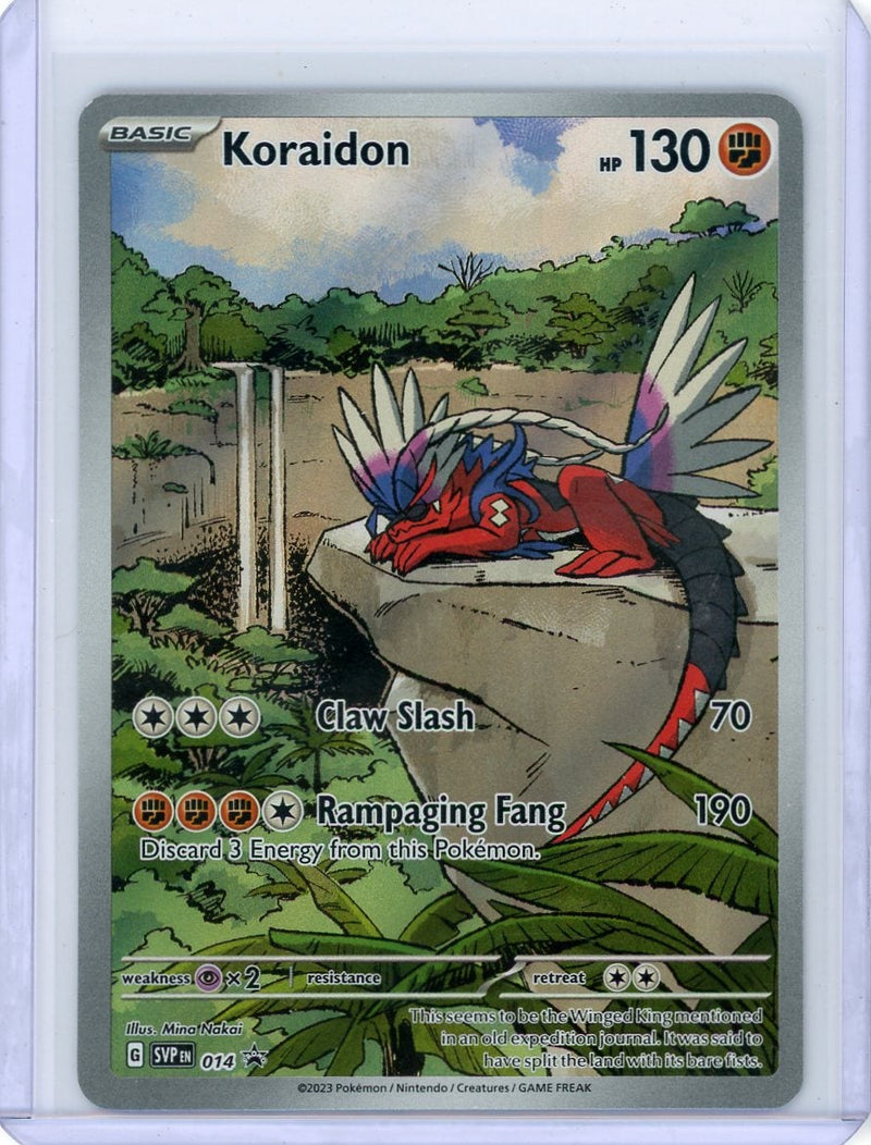 Koraidon Pokémon Scarlet & Violet Black Star Promo 