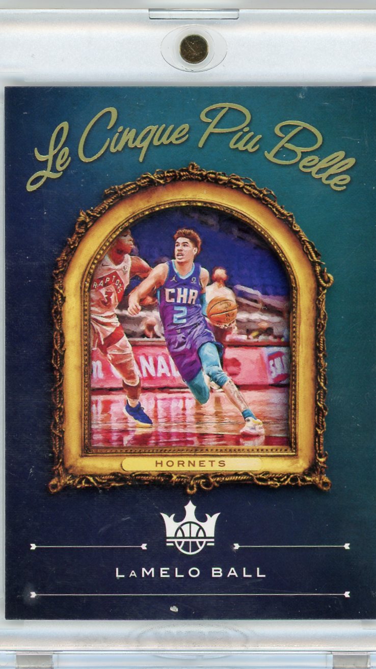 LaMelo Ball 2020-21 Panini Court Kings Le Cinque Piu Belle RC SSP