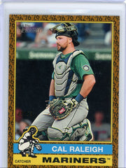 Cal Raleigh 2025 Topps Heritage 1976 Border #'d 42/76