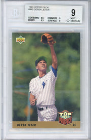 Derek Jeter 1993 Upper Deck Top Prospect BGS 9