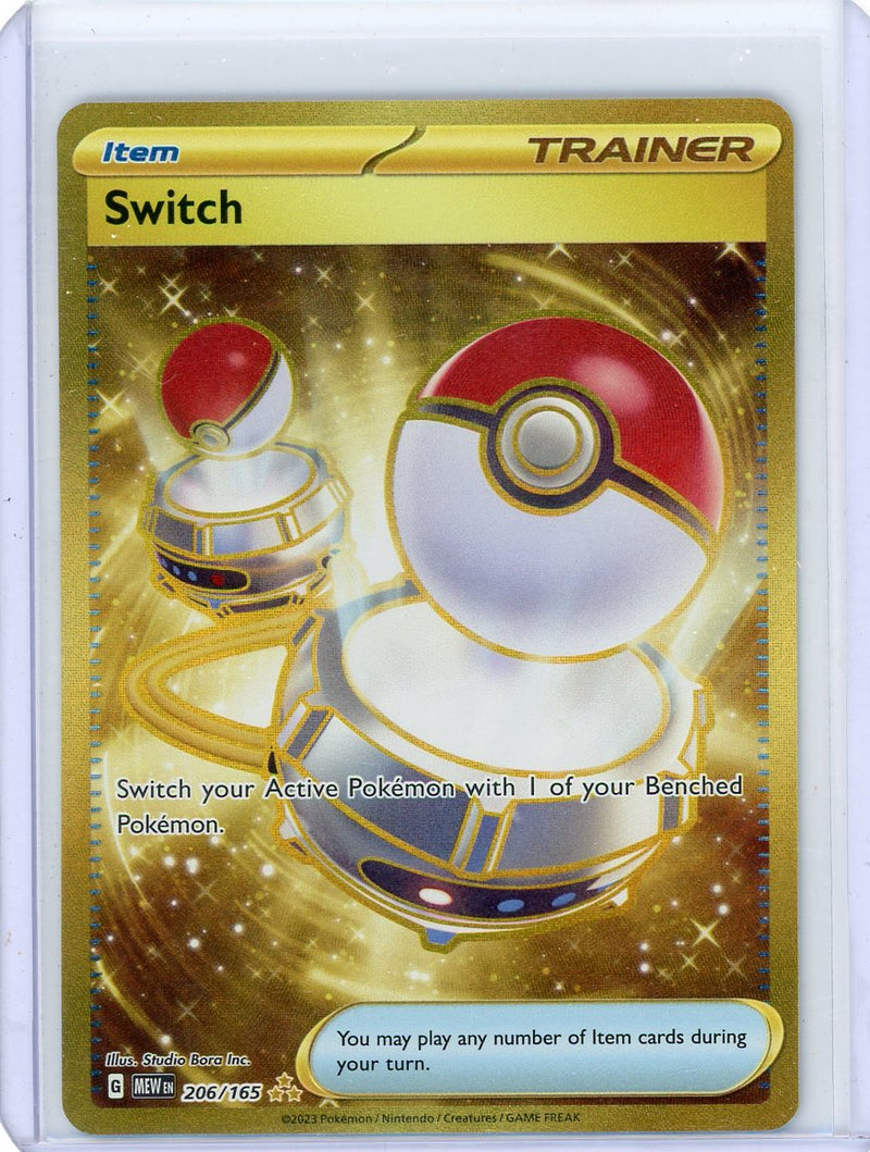 Switch Pokémon 151 Gold Full-Art 